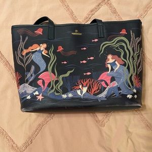 Spartina mermaid shoulder bag tote